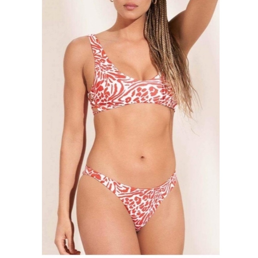 👙(SET) Maaji Begonia Jungle Glee Reversible Bikini.
